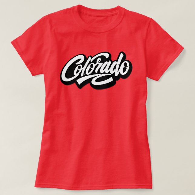 Camiseta Colorado (Frente do Design)