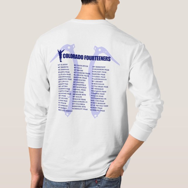 Camiseta Colorado 14ers (Verso)