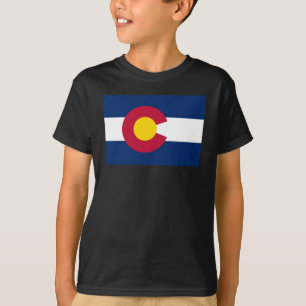 Camiseta Colorado: A Bandeira do Estado Centenário dos EUA
