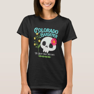 Camiseta Colorado Co Estado Jardineiro Rebelde Caveira Fofa