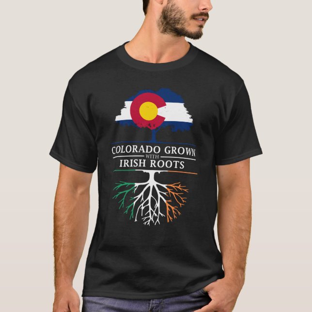 Camiseta Colorado crescido com design de Ireland   das (Frente)