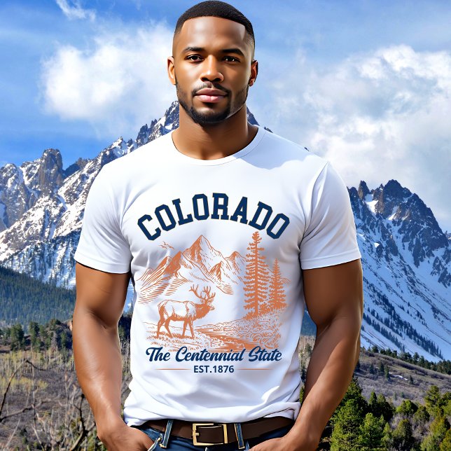 Camiseta Colorado Deer Mountain | The Centennial State (Criador carregado)