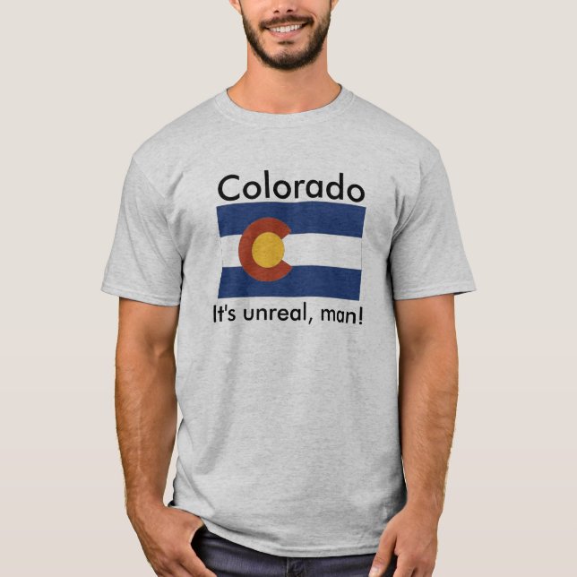Camiseta Colorado, é irreal (Frente)