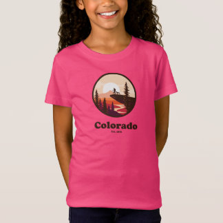 Camiseta Colorado Est 1876 Meninas' 