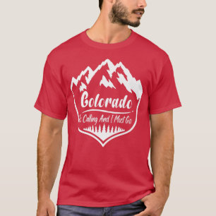 Camiseta Colorado Está Ligando E Preciso Ir Vintage Mountai
