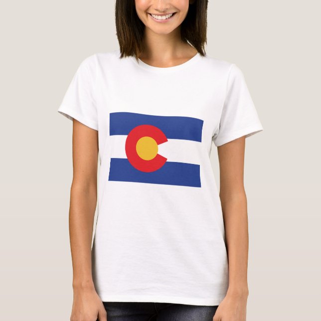 CAMISETA COLORADO-FLAG (Frente)