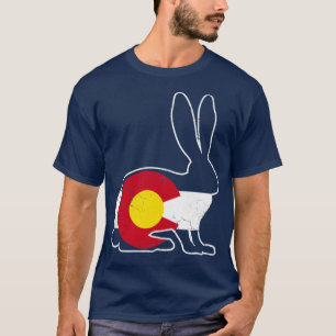 Camiseta Colorado Flag Rabbit Bunny