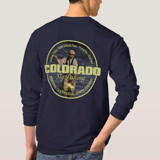 Camiseta Colorado Fly Fisheries (Verso)