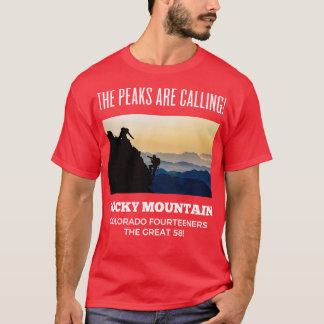 Camiseta Colorado Fourteeners Adventure TSirt