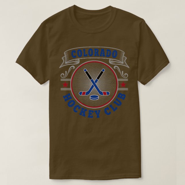 Camiseta Colorado Hockey Club (Frente do Design)