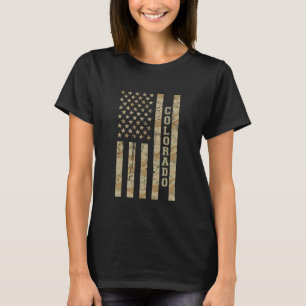 Camiseta Colorado Montanha Estado Montanhas Rochosas Cam De