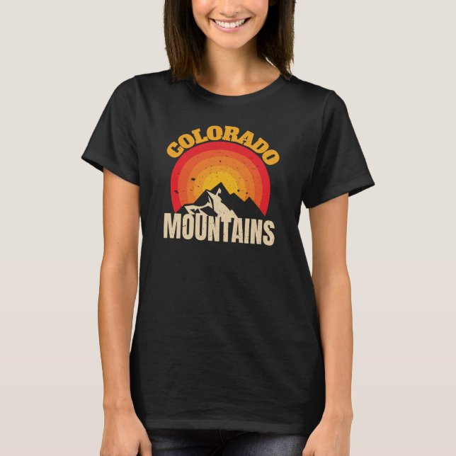 Camiseta Colorado Mounains T-Shirt (Frente)