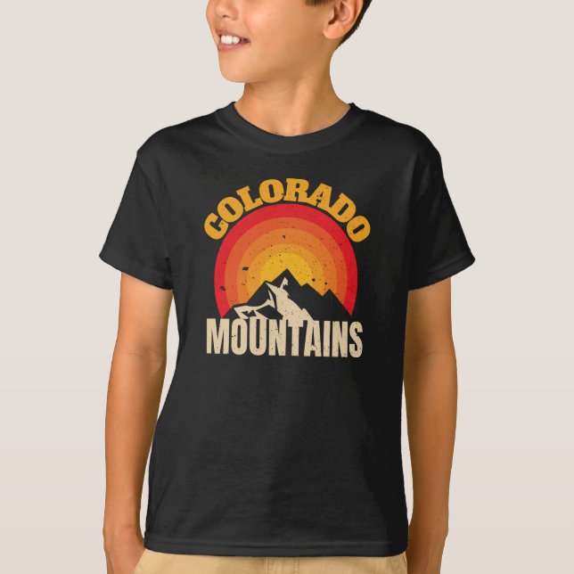 Camiseta Colorado Mounains T-Shirt (Frente)