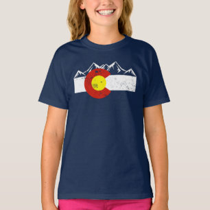 Camiseta Colorado Mounains Vintage T-Shirt