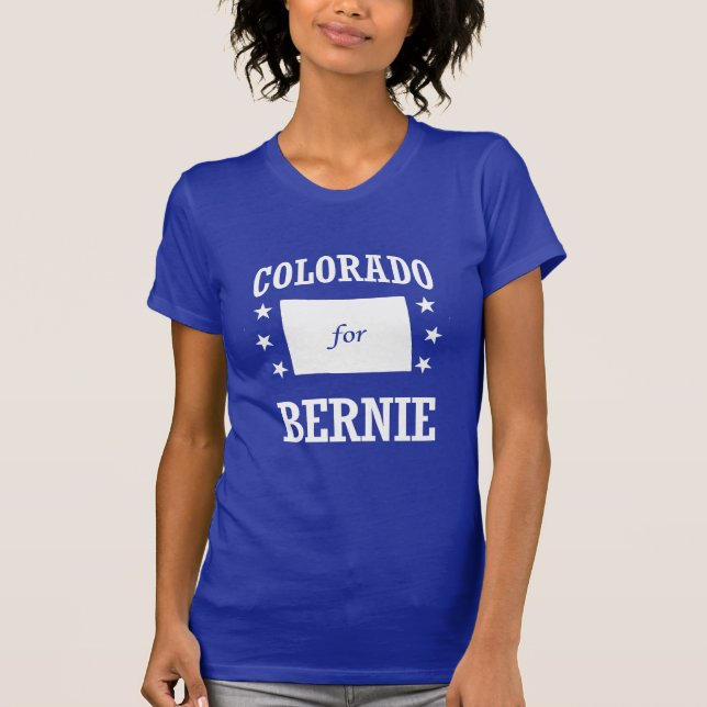 CAMISETA COLORADO PARA MÁQUINAS DE LIXAR DE BERNIE (Frente)