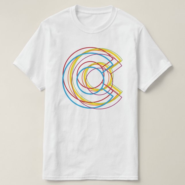 Camiseta colorado pride blur (Frente do Design)