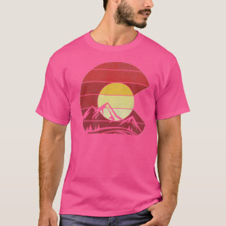 Camiseta Colorado Shirts Para Homens Montam Nature Hi