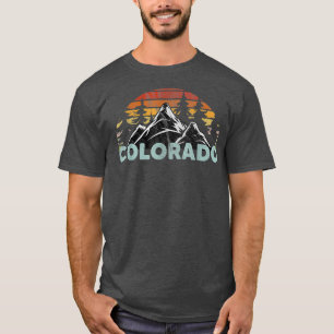 Camiseta Colorado Vintage Monges Nature Hiking Gift