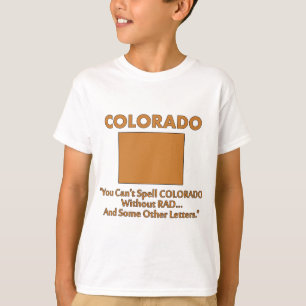 Camiseta Colorado - Você Não Consegue Soletrar 'Colorado' S