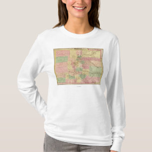 Camiseta ColoradoPanoramic MapColorado