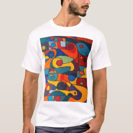 Camiseta Colorcubo 1 Cubismo Colorido
