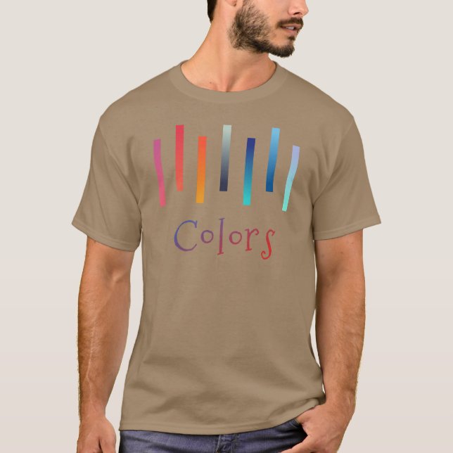 Camiseta Colores color’s 色 (Frente)