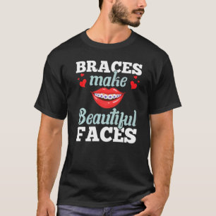 Camiseta Colores Ortodonticónticas Dentes Pincel Assis