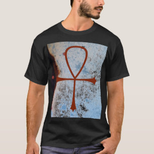 Camiseta colorfield branco azul com corrosão e o Dr.