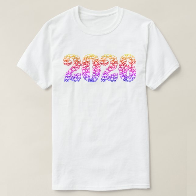 Camiseta Colorful 2026 in Skulls T-Shirt (Frente do Design)