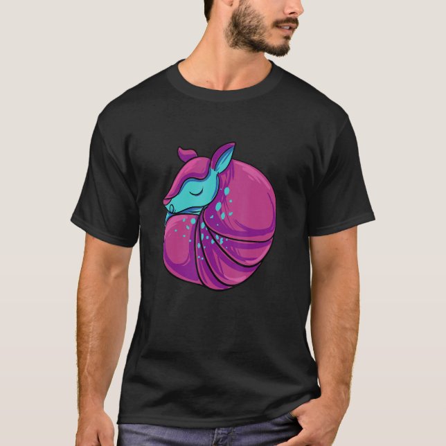 Camiseta Colorful Armadillo (Frente)