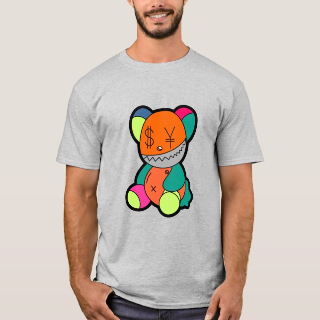 Camiseta Colorful bear (Frente)