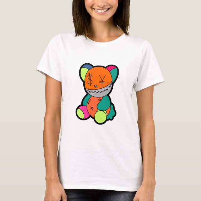 Camiseta Colorful bear (Frente)