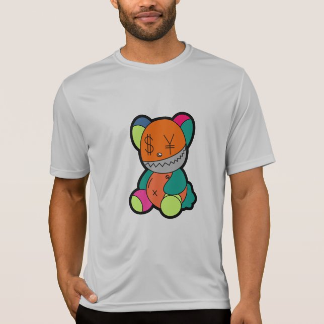 Camiseta Colorful bear (Frente)