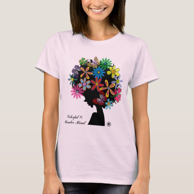 Camiseta Colorful×BOMBER-CABEÇA (Frente)