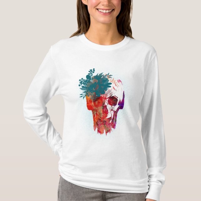 Camiseta “Colorful Catrina " (Frente)