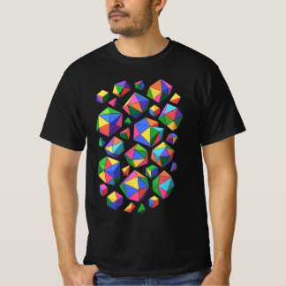 Camiseta Colorful Cubes