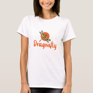 Camiseta Colorful Dragonfly - Comic Style Dragonfly T-Shirt