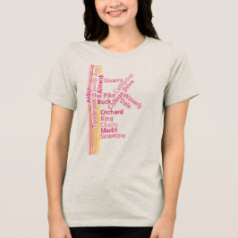 Camiseta Colorful Pine Run Park