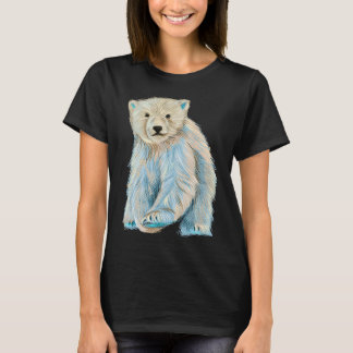 Camiseta Colorful Polar Bear Pop Style
