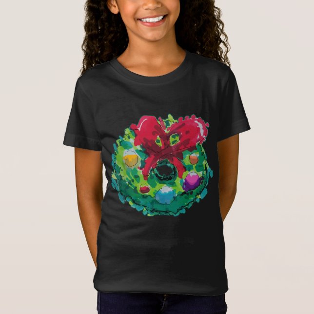 Camiseta Colorida Advent Wreath (Frente)