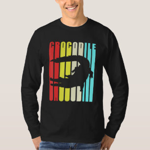 Camiseta Colorida Alligator Crocodilo Kids