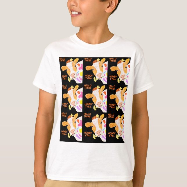 Camiseta Colorida Bebê (Frente)