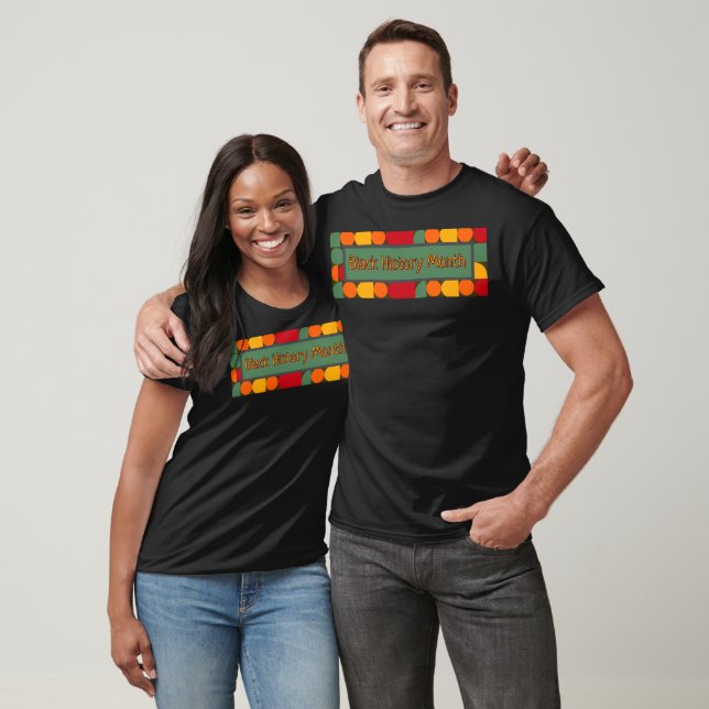 Camiseta Colorida Black History Month (Unissex)