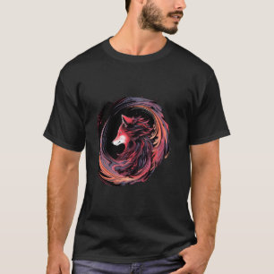 Camiseta Colorida Border Collie Dog Art Dog Lover