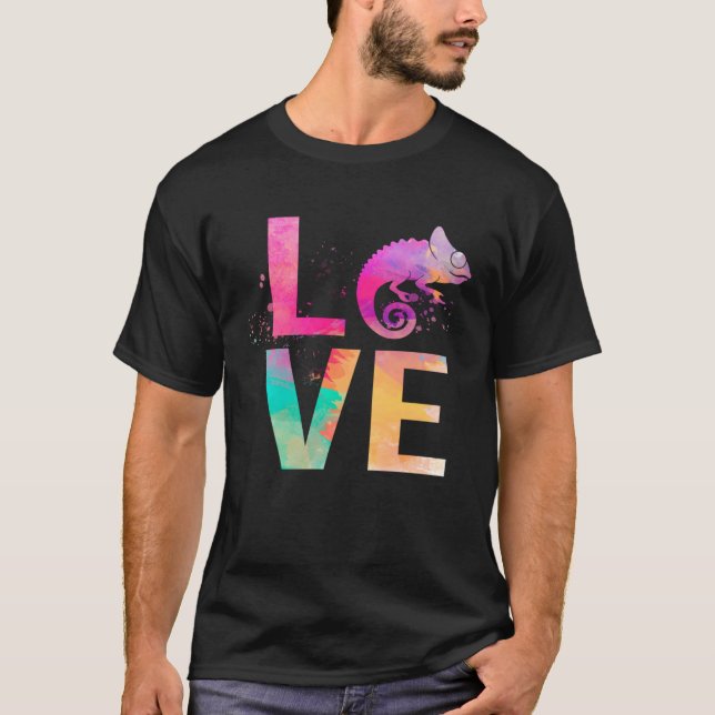 Camiseta Colorida Cameleon Mãe Chameleon (Frente)