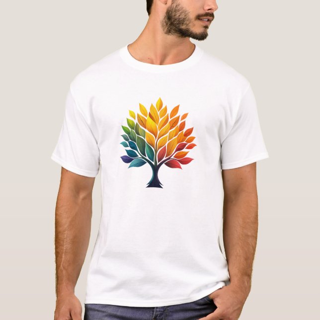 Camiseta Colorida Canopy (Frente)