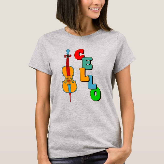Camiseta Colorida Cello (Frente)