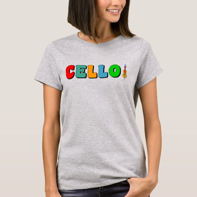 Camiseta Colorida Cello (Frente)