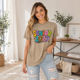 Camiseta Colorida da Turma de Formandos 2027