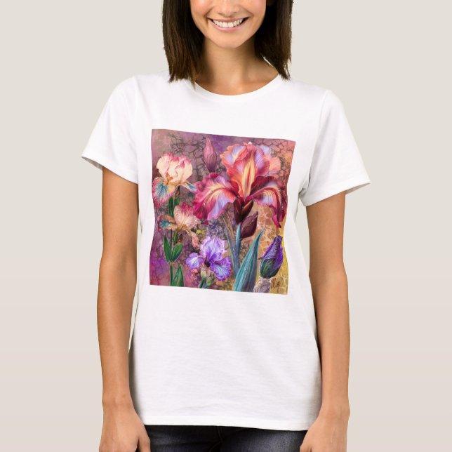 Camiseta Colorida de Íris (Frente)